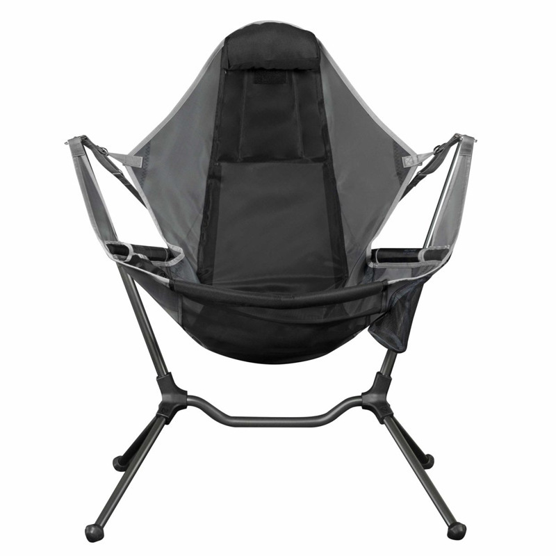 Outdoor Camping Rocking Chair - Outdoor-Reisestuhl, faltbarer Schaukelstuhl, tragbarer Liegestuhl, luxuriöser