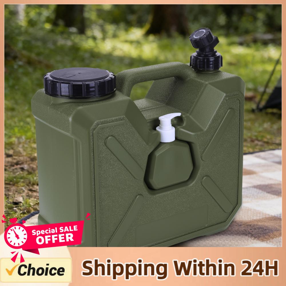 Outdoor Camping Kettle - 30/18/15/12L Camping-Wasserbehälter mit Zapfhahn, Flasche für