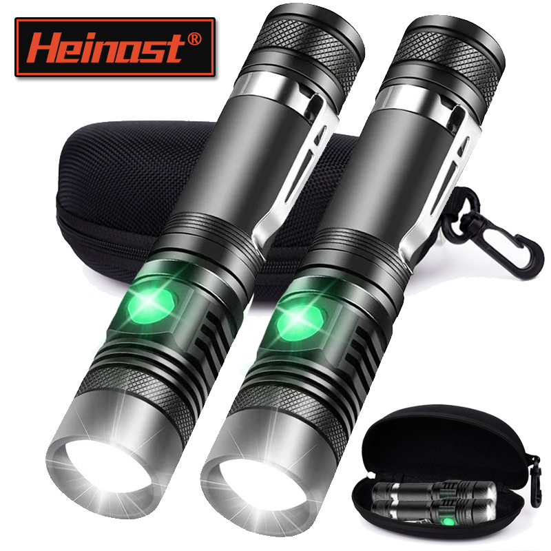 Outdoor Camping Decor - Wiederaufladbare T6-Handtaschenlampe, verwenden Sie 18650-Zoom-Taschenlampe, tragbare