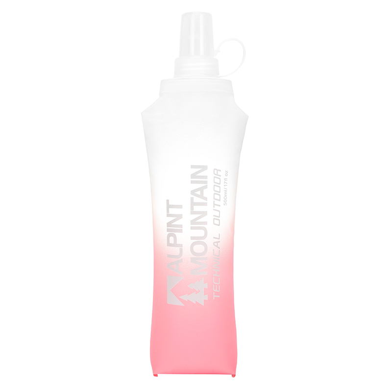 Collapsible Water Bottle - 500ml Faltbare, auslaufsichere, weiche, zusammenklappbare Wasserflasche