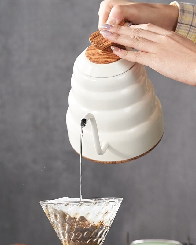 Outdoor Camping Kettle - Thermostatischer Wasserkocher aus Edelstahl mit großem