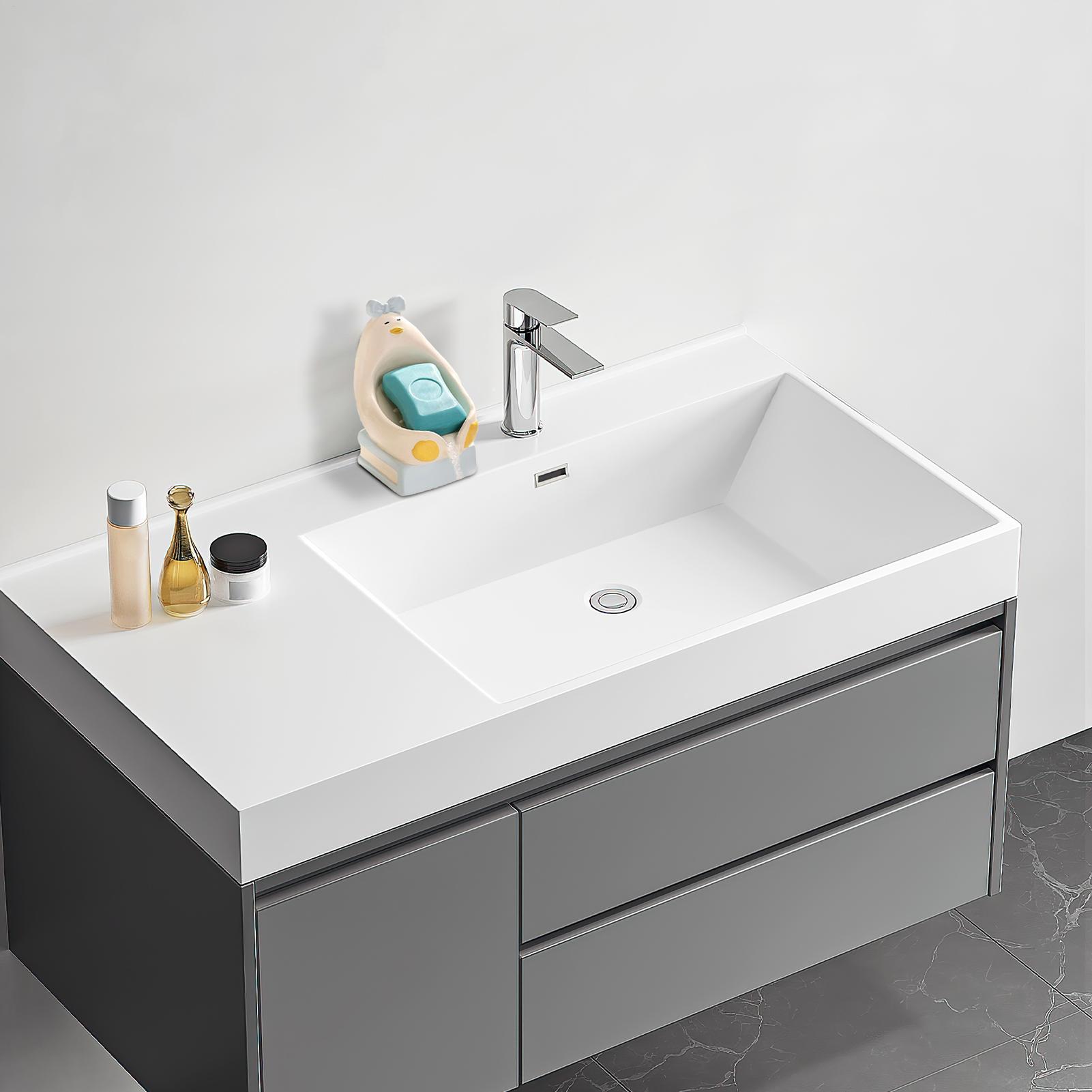 Outdoor Camping Bathroom - Seifenschale aus Keramik, sitzende Entenstangenhalter, Seifenschale