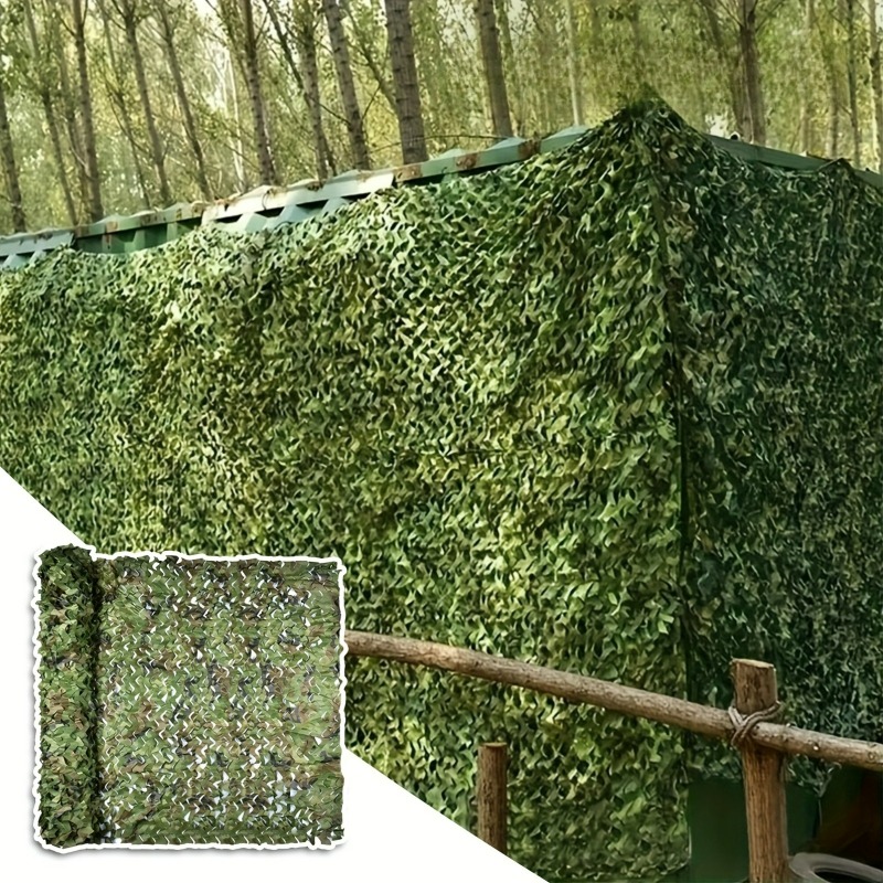 Outdoor Camping Venues - 1 Stück grünes Tarnnetz im Dschungel-Stil,