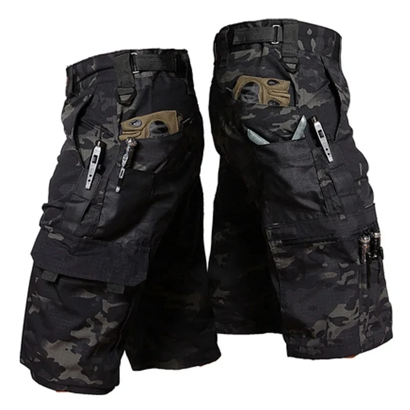 Urban Outdoor Camping - Shorts Männer Urban Military Wasserdichte Cargo