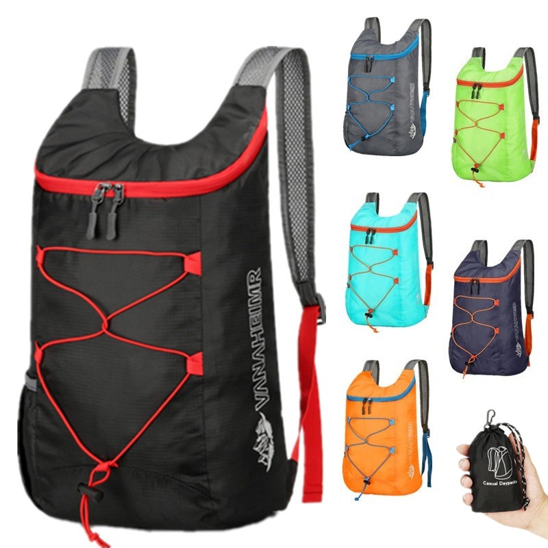 Outdoor Camping Bathroom - Multifunktionaler Outdoor-Klapprucksack, hochdichtes, leichtes, wasserdichtes Nylongewebe,