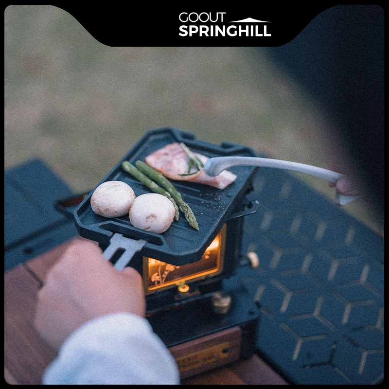 Outdoor Camping Oven - COOUT SPRINGHILL Outdoor Mini-Grillpfanne Leichter Camping