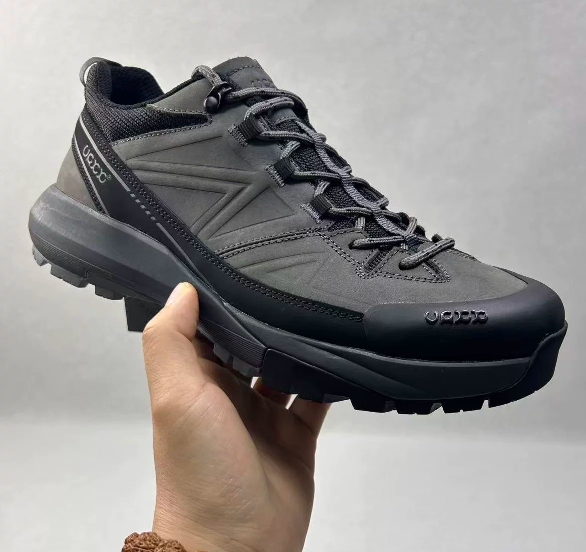 Urban Outdoor Camping - Trendige Wander-Freizeitschuhe aus Leder für Herren