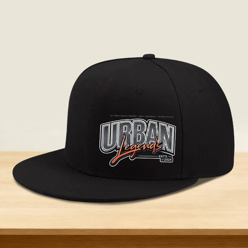 Urban Outdoor Camping - 1 Stück Urban Legends Bedruckte Hip-Hop-Kappe,