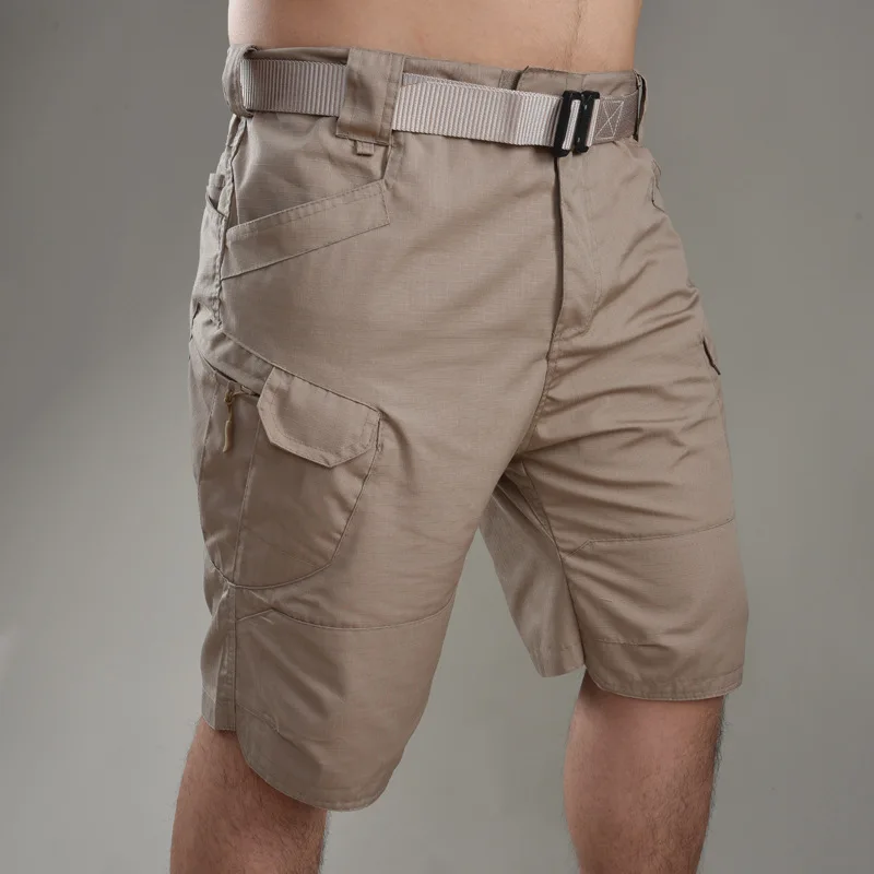 Urban Outdoor Camping - Herren Outdoor Cargo Shorts Sommer Wasserdicht