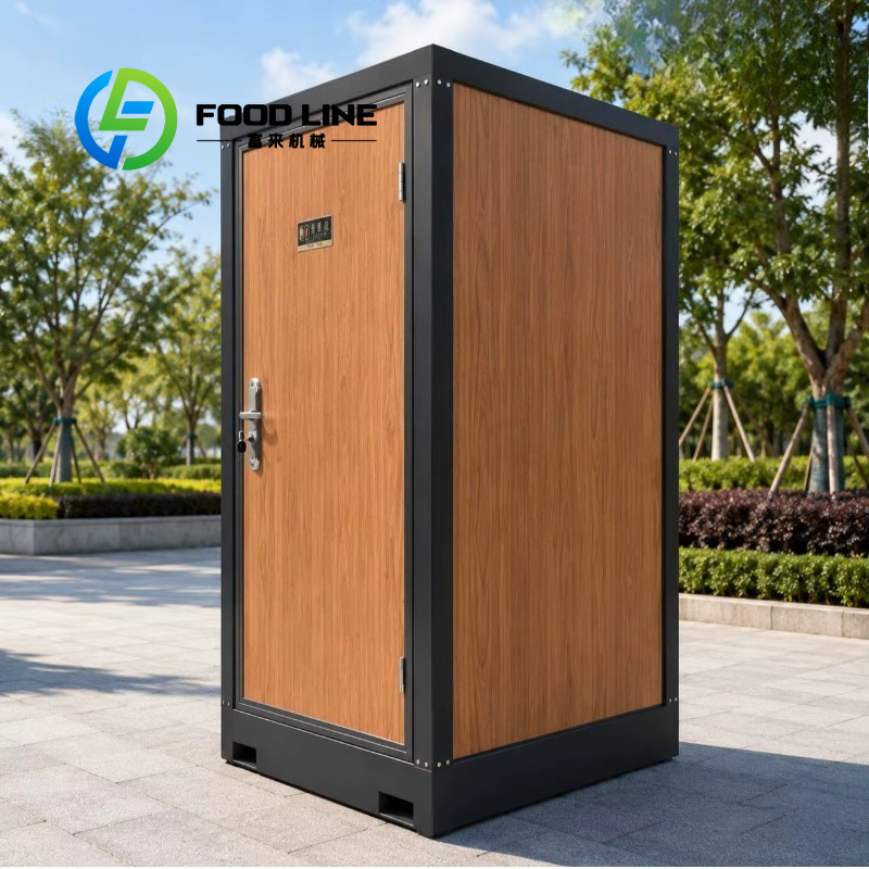 Outdoor Camping Venues - Tragbare Toilettenkabine Platzsparende Modulare Toilettenkabine Ideale