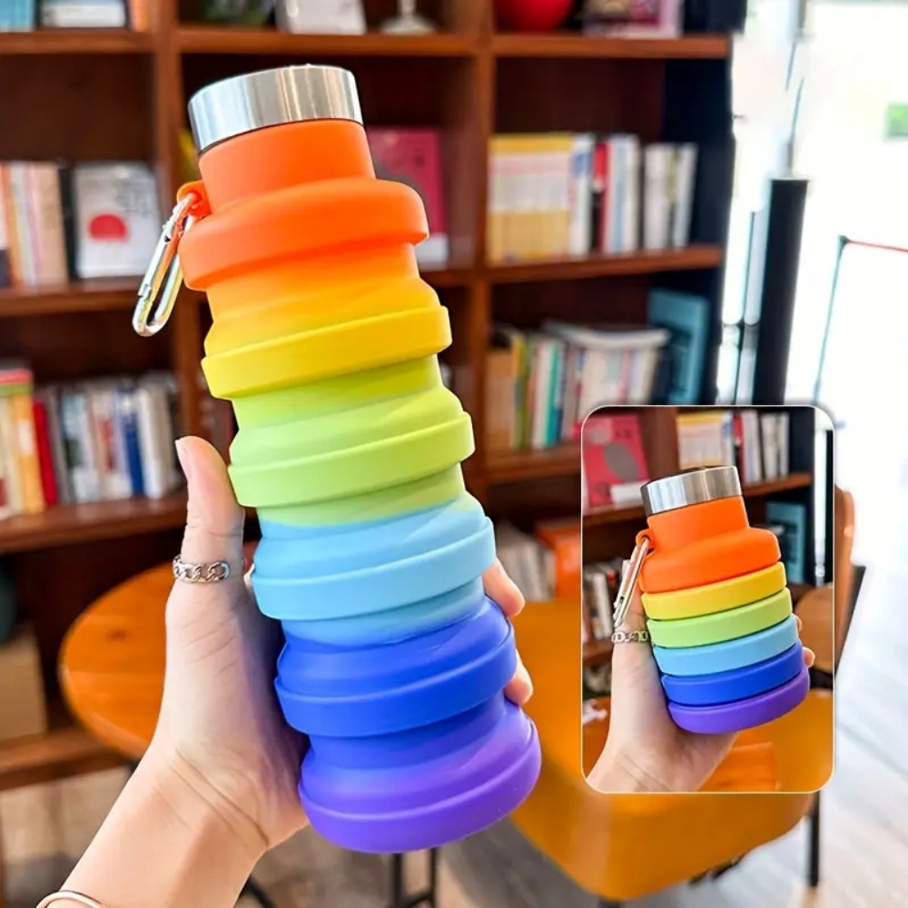 500ml Faltbare Silikon-Wasserf – Collapsible Water Bottle Bewertung und Preis