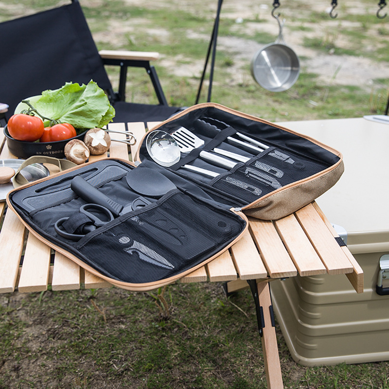 8-teiliges Camping-Kochgeschir – Outdoor Camping Cooking Equipment Bewertung und Preis