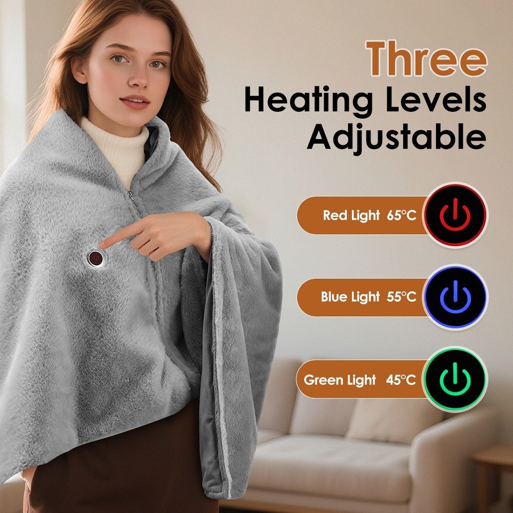 Hochwertige tragbare USB-Heizd – Outdoor Camping Heated Blanket Bewertung und Preis