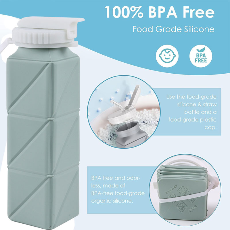 620 ml zusammenklappbarer Wass – Collapsible Water Bottle Bewertung und Preis