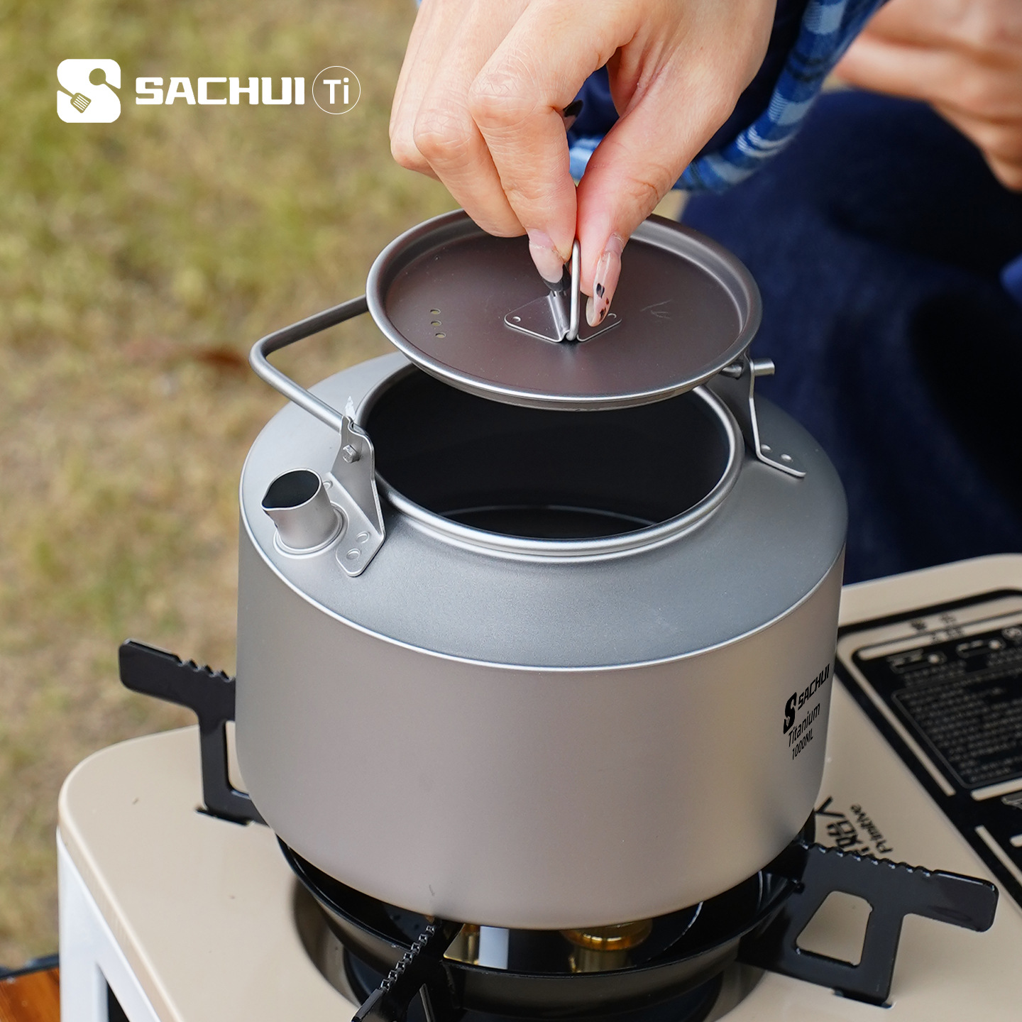1000 ml Wasserkocher aus reine – Outdoor Camping Cooking Equipment Bewertung und Preis