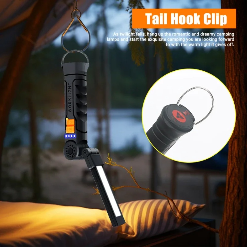 Tragbare COB-LED-Taschenlampe, – Outdoor Camping Decor Bewertung und Preis