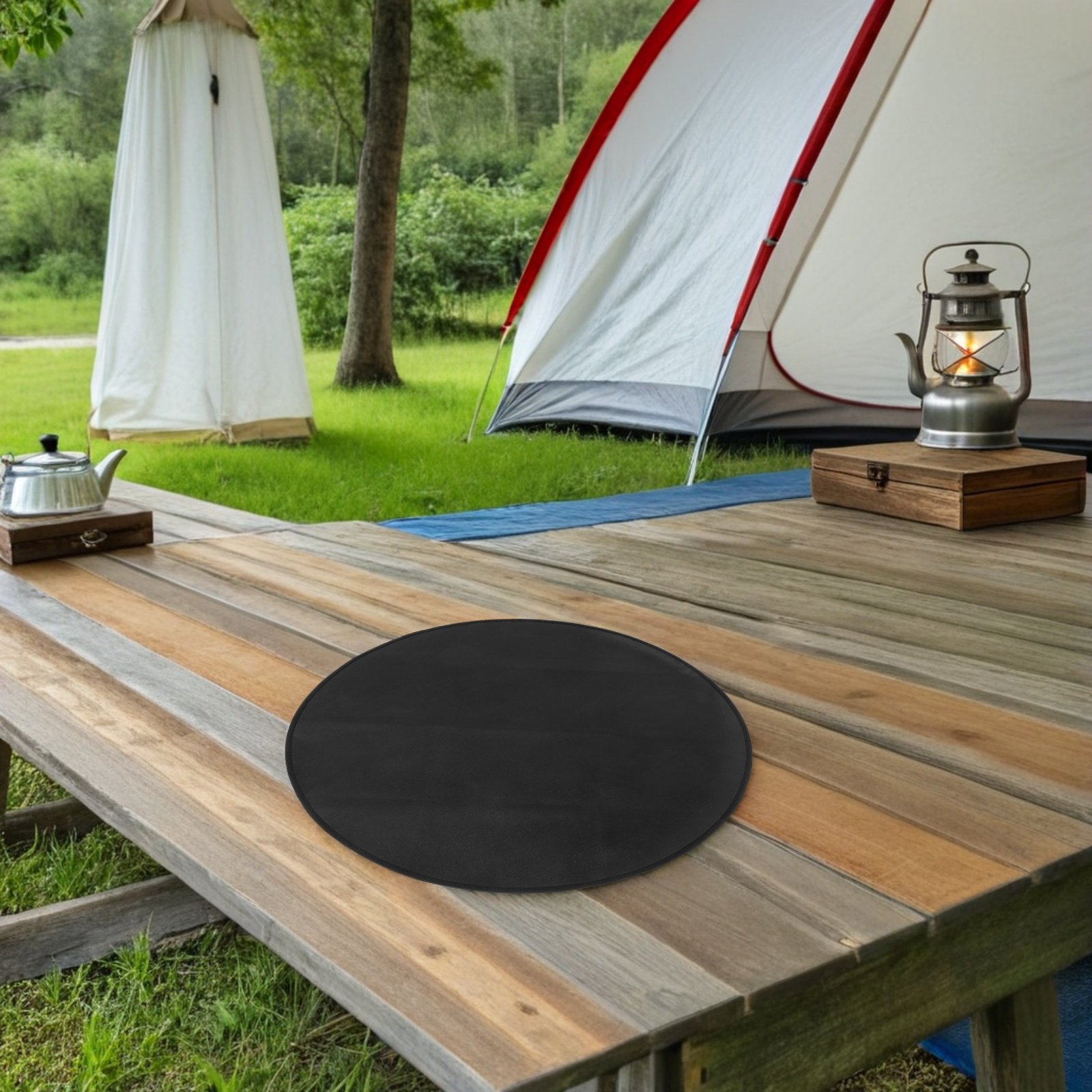 Runde Hitzebeständige Feuerfes – Outdoor Camping Grill Bewertung und Preis