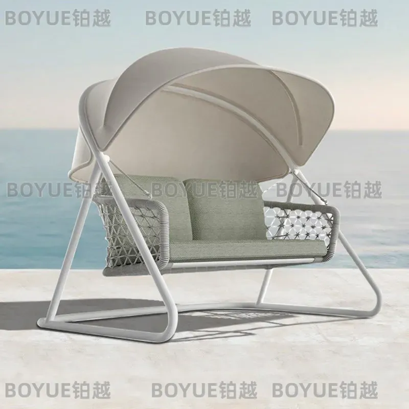 Blauer wasserdichter Outdoor-S – Outdoor Camping Rocking Chair Bewertung und Preis