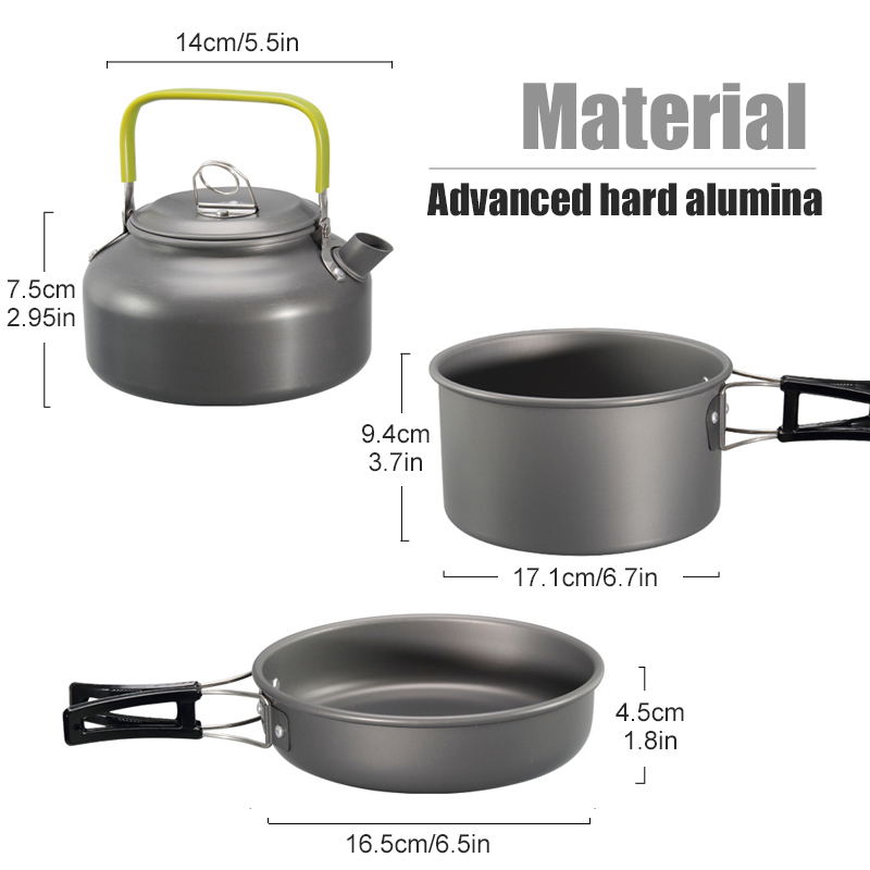 WESTTUNE Camping-Kochgeschirr- – Outdoor Camping Cooking Equipment Bewertung und Preis
