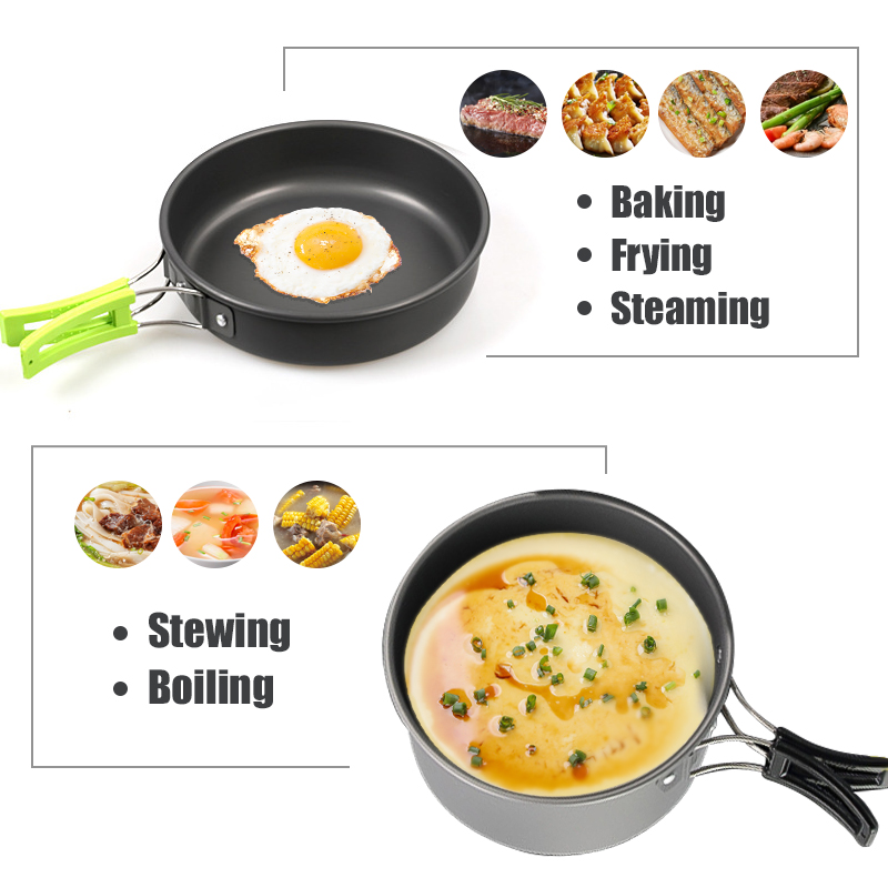WESTTUNE Camping-Kochgeschirr- – Outdoor Camping Cooking Equipment Bewertung und Preis