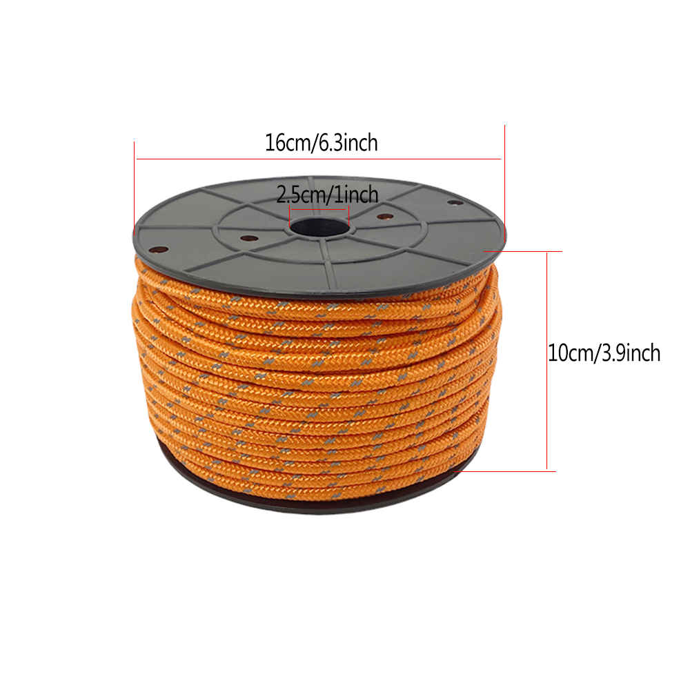 6mm 50M Nylon Reflektierendes  – Outdoor Camping Guy Bewertung und Preis
