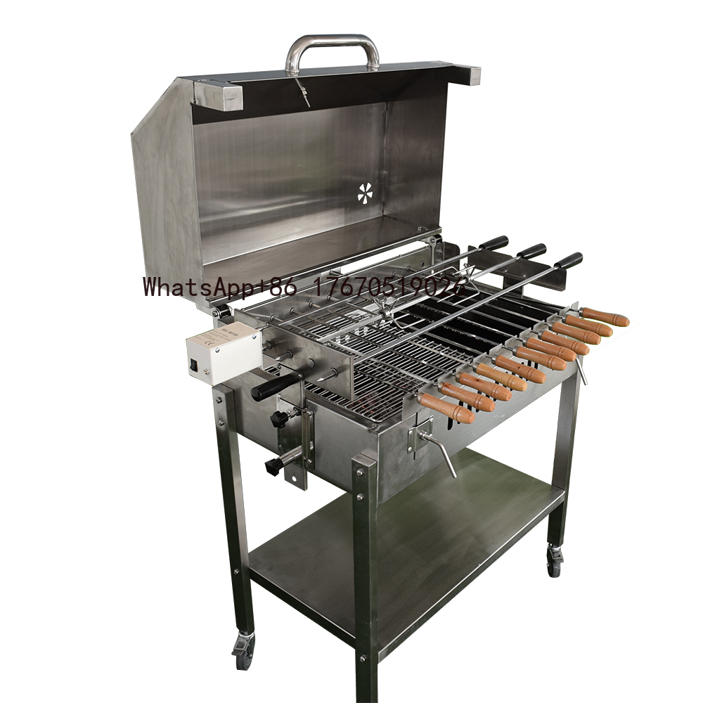 Moderner großer Holzkohlegrill – Outdoor Camping Grill Bewertung und Preis