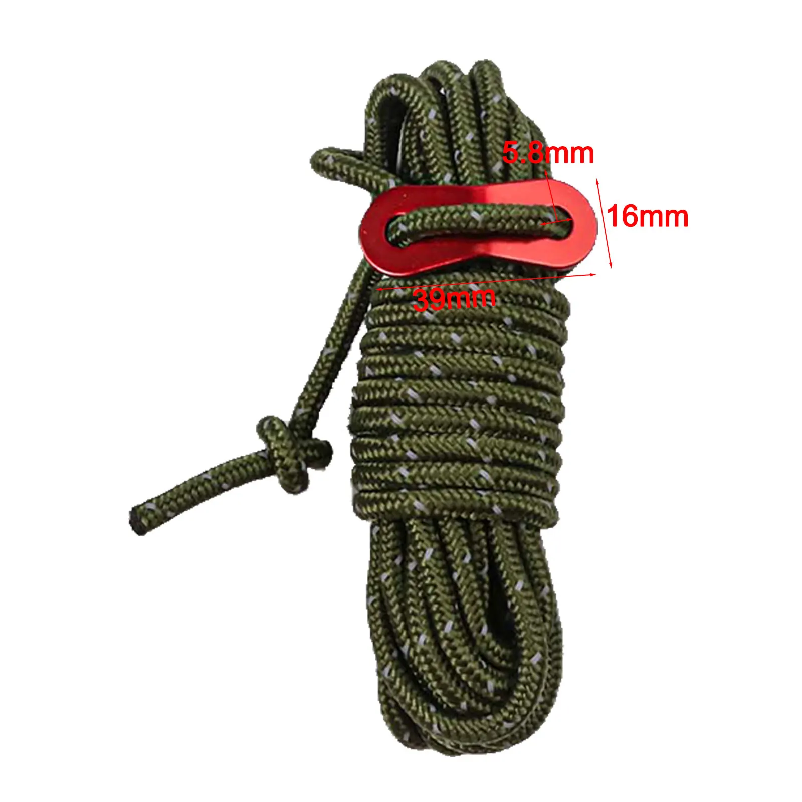 Reflektierendes Spannseil, 4 m – Outdoor Camping Guy Bewertung und Preis