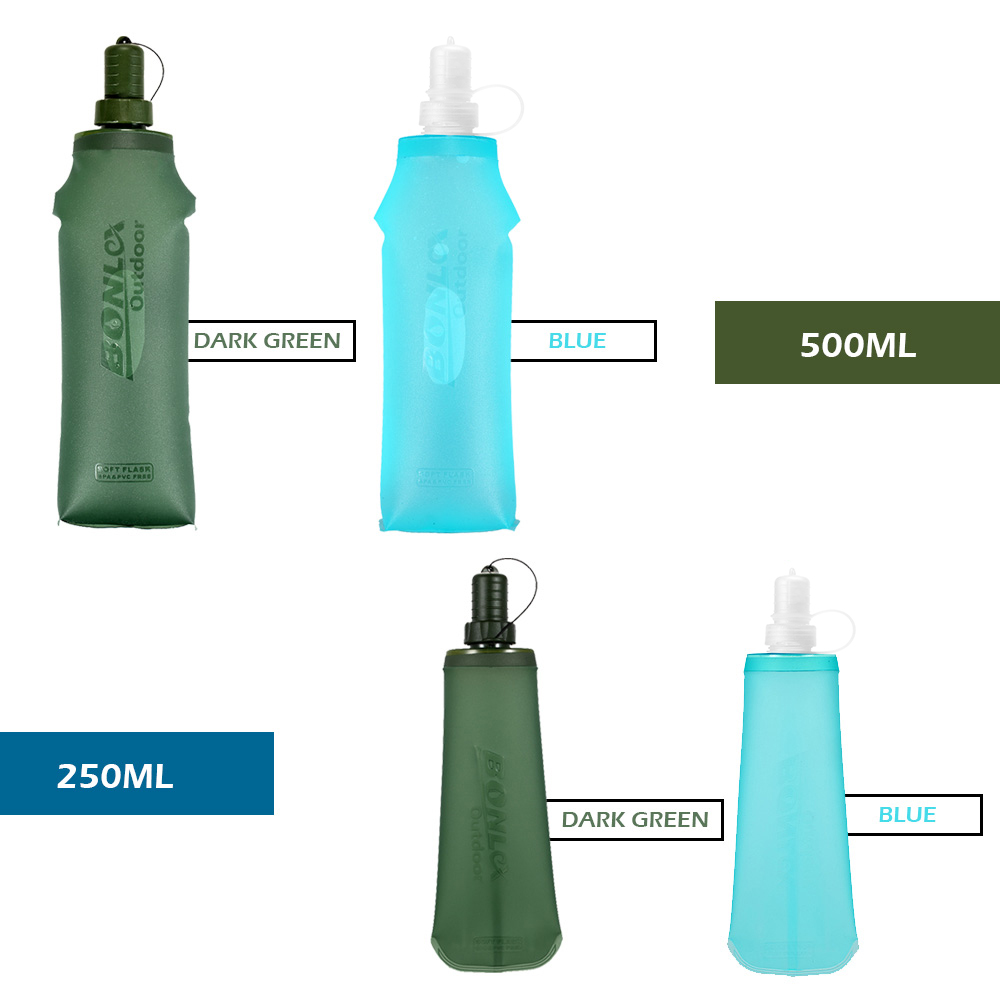 250 ml 500 ml faltbarer Wasser – Collapsible Water Bottle Bewertung und Preis
