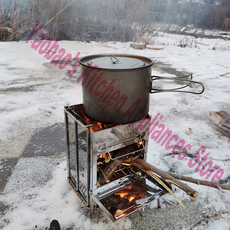 Holzofen für Outdoor-Camping,  – Outdoor Camping Cooking Equipment Bewertung und Preis