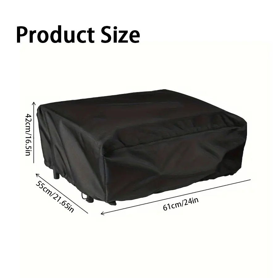 1 Stück schwarze Ofenschutzabd – Outdoor Camping Grill Bewertung und Preis