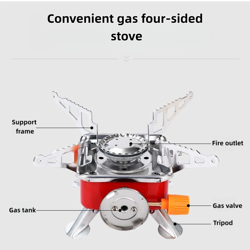 Outdoor Mini Quadratischer Cam – Outdoor Camping Oven Bewertung und Preis