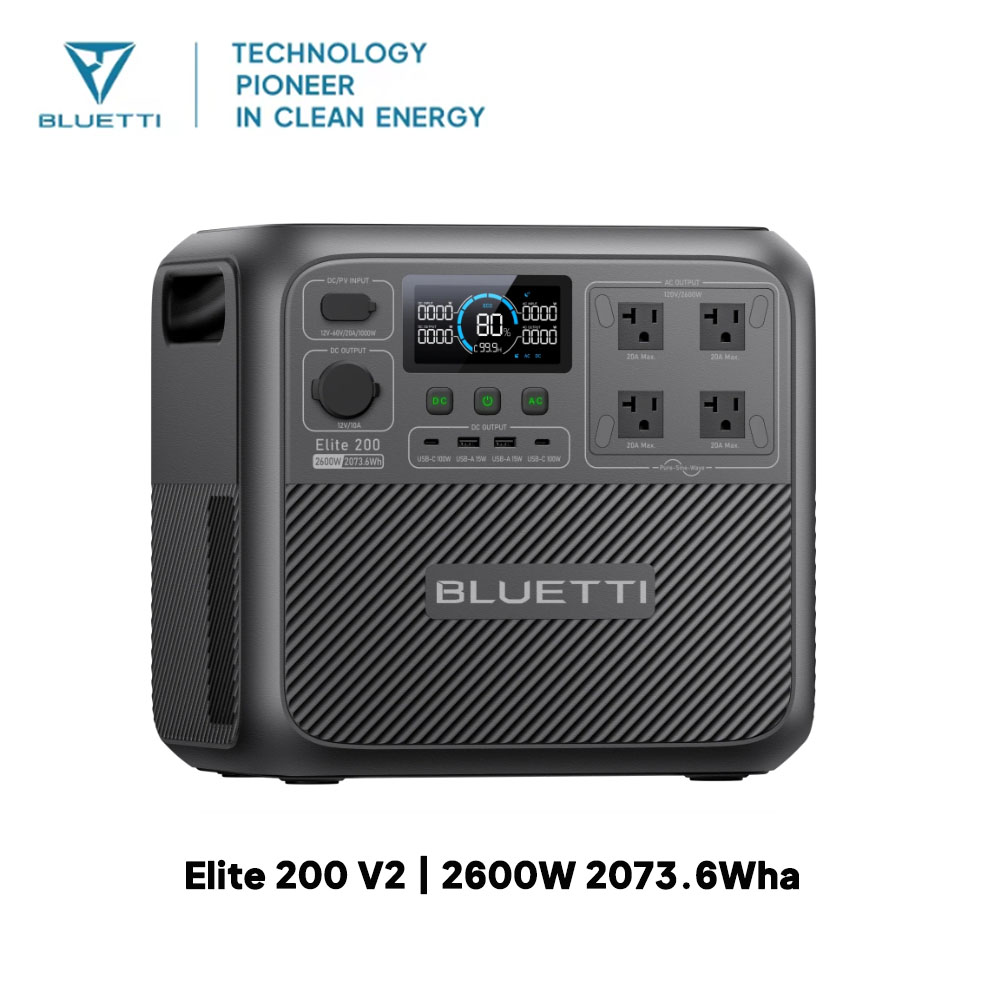 【Renew】BLUETTI Elite 200 V2 Tr – Outdoor Camping Oven Bewertung und Preis