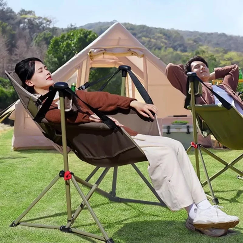 2026 Tragbarer Outdoor-Klappst – Outdoor Camping Rocking Chair Bewertung und Preis