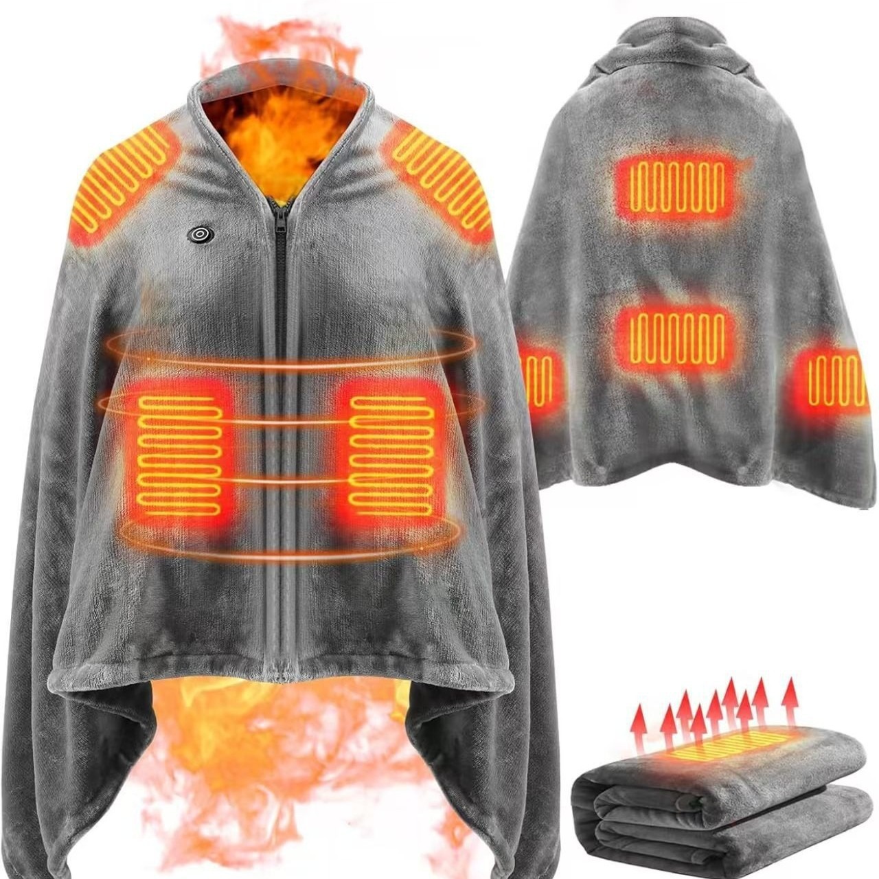 2025 NewUSB beheizte Schaldeck – Outdoor Camping Heated Blanket Bewertung und Preis