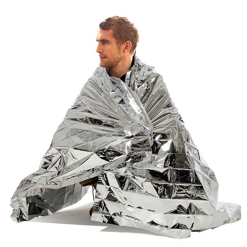 4 Stück Notfall-Mylar-Thermode – Outdoor Camping Blanket Bewertung und Preis