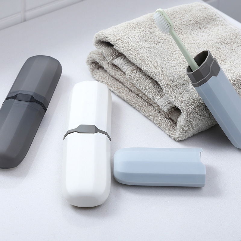 1/4pc Tragbare Zahnbürste Abde – Outdoor Camping Bathroom Bewertung und Preis