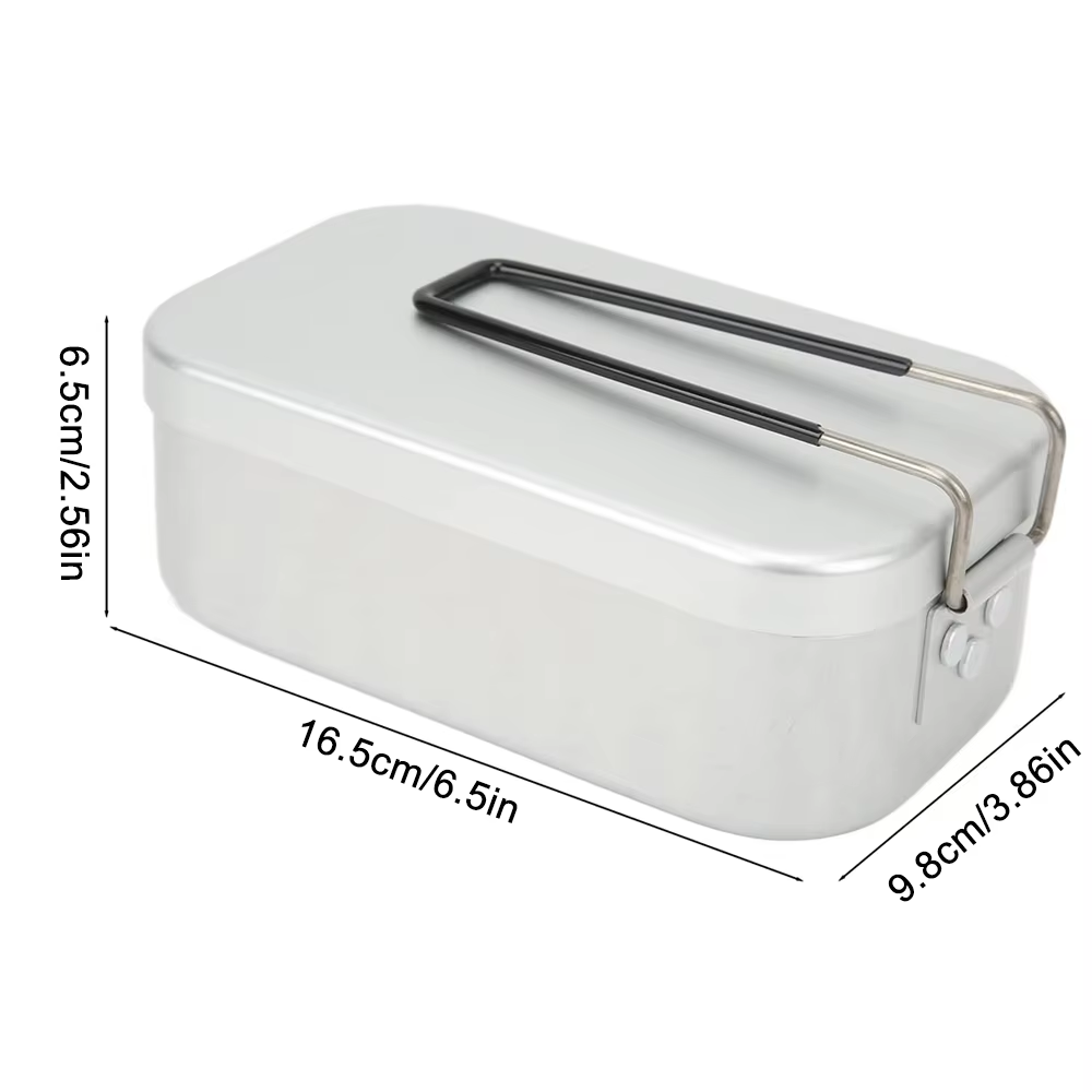 Faltbarer Bento-Box-Griff, Lun – Outdoor Camping Cooking Equipment Bewertung und Preis