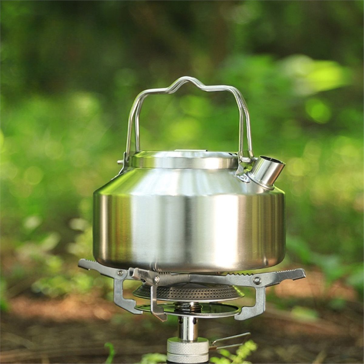 POPULAR-Edelstahl Doppelgriff- – Outdoor Camping Kettle Bewertung und Preis