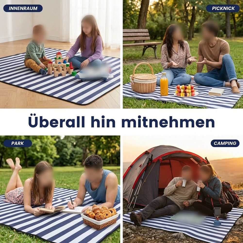 200*200cm/200*150cm Picknickde – Outdoor Camping Blanket Bewertung und Preis