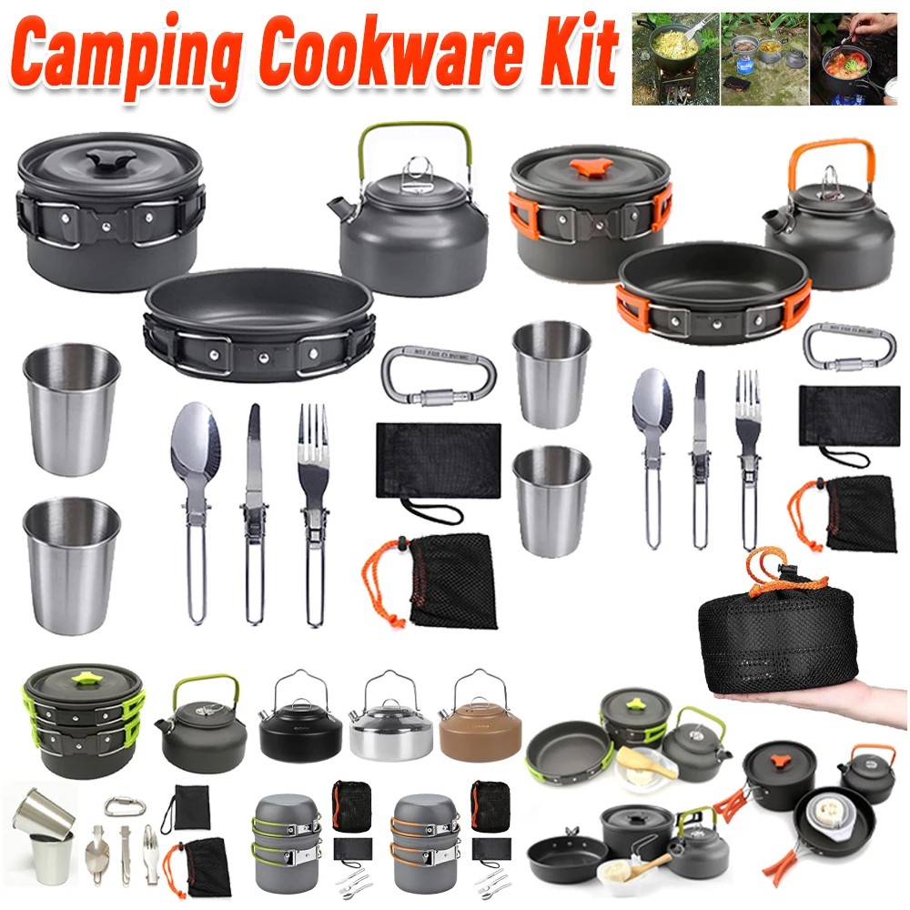 Camping-Kochgeschirr-Set, Wass – Outdoor Camping Kettle Bewertung und Preis