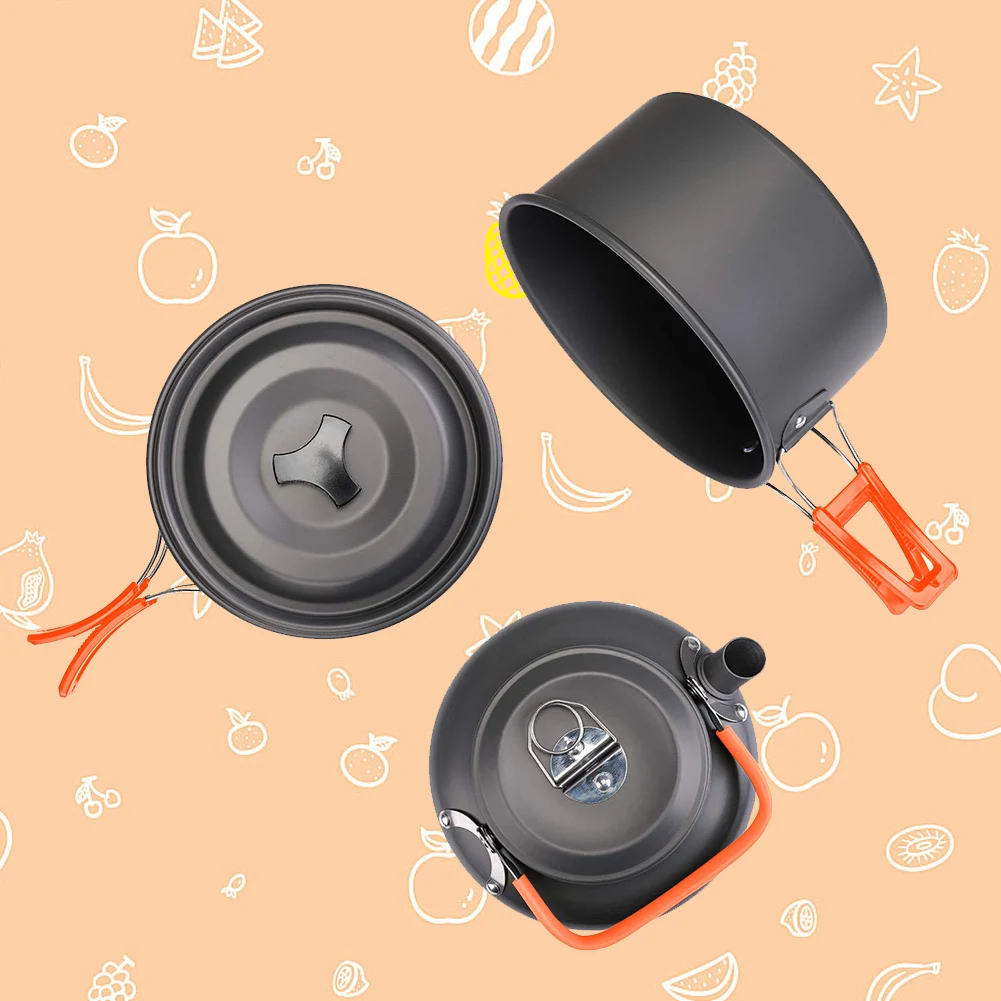 Camping-Kochgeschirr-Set, Wass – Outdoor Camping Kettle Bewertung und Preis