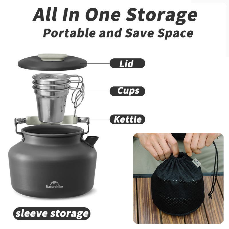 Naturehike Camping Kochgeschir – Outdoor Camping Kettle Bewertung und Preis